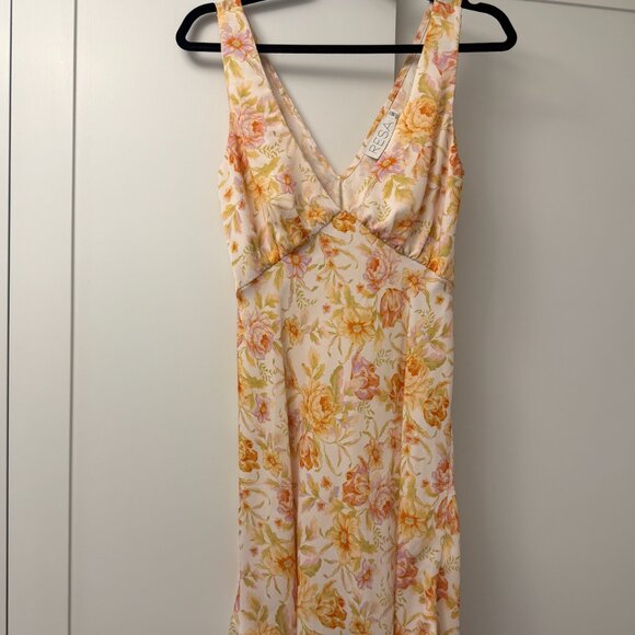 Revolve Mini Floral Dress - Picture 1 of 7